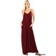 preview thumbnail 4 of 18, JED Women's Soft Fabric Tank Maxi Dress with Side Pockets