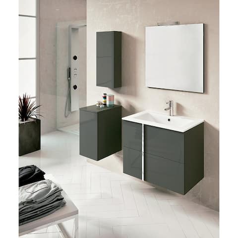 Royo Onix Collection 24" 2-Drawer Bathroom Vanity with Sink