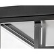 preview thumbnail 3 of 1, Hinkley Brixton Collection Two Light Outdoor Medium Flush Mount, Black