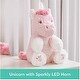 preview thumbnail 2 of 3, Gund Alora The Unicorn Animated Plush, Stuffed Animal, Sings ABC, Pink, 11-inch