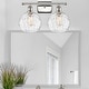 preview thumbnail 22 of 28, Innovations Lighting Athens Water Glass 2 Light 18" Bath Vanity Light