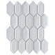 TileGen. Recycle Classic Bianaca Glass Mosaic in White Wall Tile (10 ...