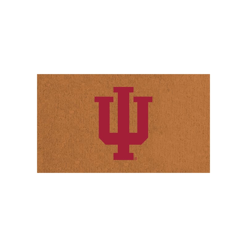 Indiana University Full Color Indoor/Outdoor Coir Mat - 28" x 16"