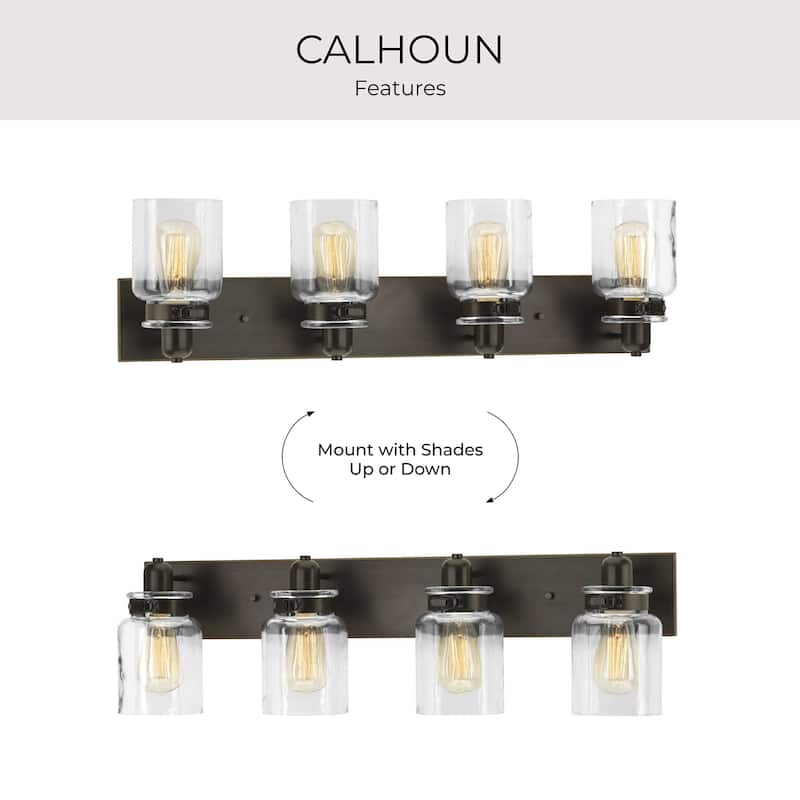 Calhoun Collection Four-Light Bath & Vanity