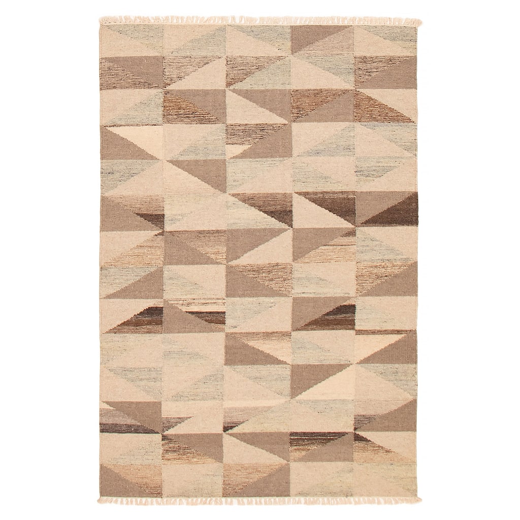 Ankara FW Beige Kilim 5'1" x 7'10" - 5'1 x 7'10