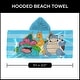 preview thumbnail 7 of 12, Pokemon Hooded Youth Beach Towel