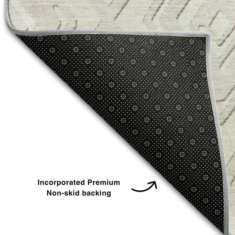 Premium Washable Super Soft Diamond Cascade Mayfield Rug