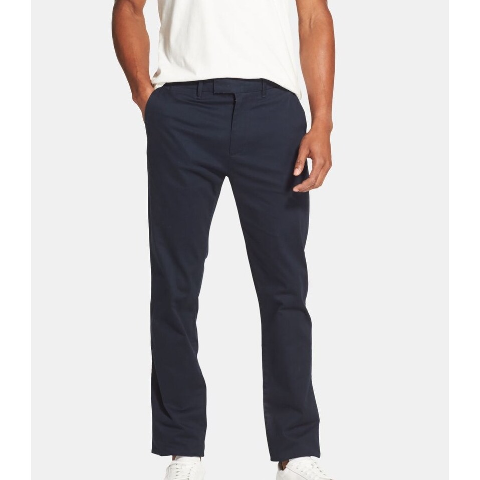 low rise chinos