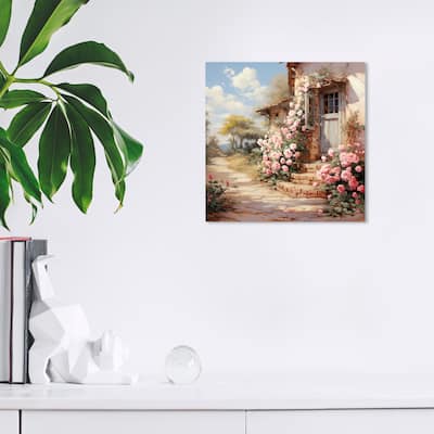 Wynwood Studio Canvas Classic and Figurative Cottage Cozy Home Brown and Cabin & Lodge Wall Art Canvas Print