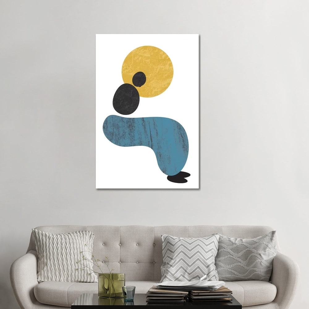 iCanvas "Abstract Lady" by Flatowl Canvas Print