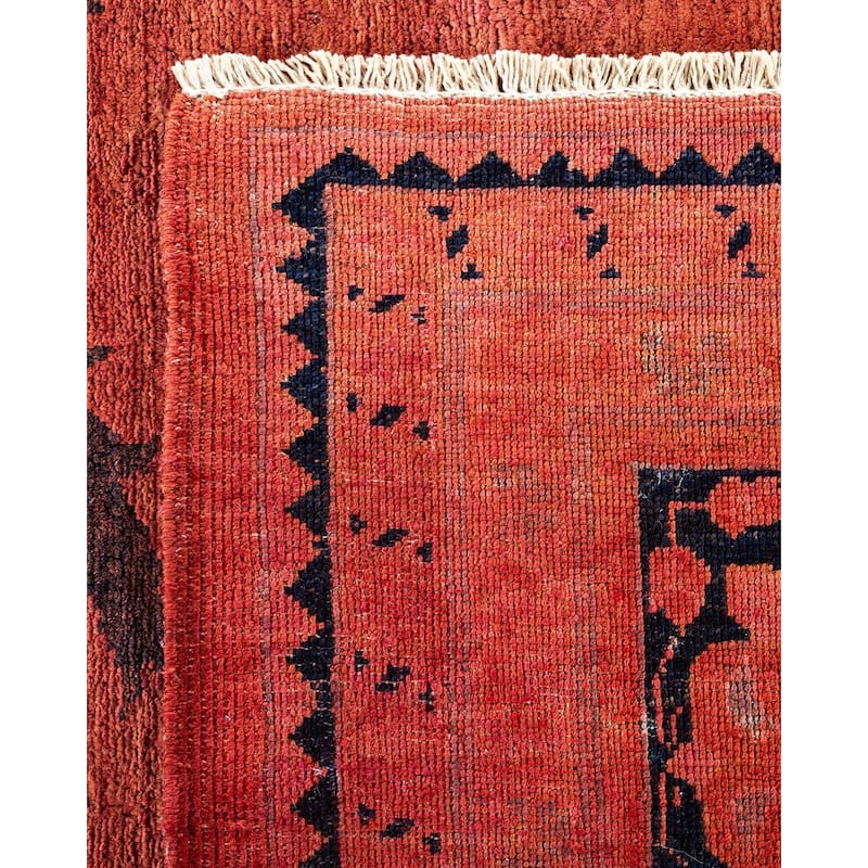 Vibrance, One-of-a-Kind Hand-Knotted Area Rug - Red, 12' 0" x 14' 5" - 12' 0" x 14' 5"