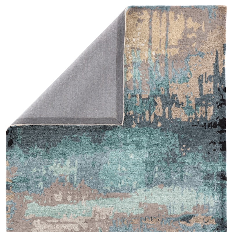 Benna Handmade Abstract Area Rug