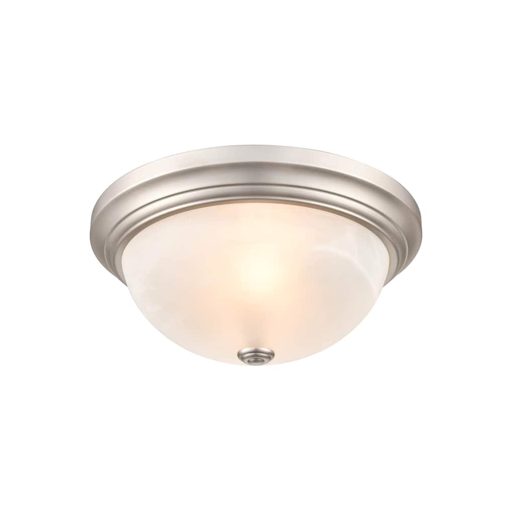 Millennium Lighting Metal 3 Light Flush Mount Ceiling Fixture in Multiple Finishes