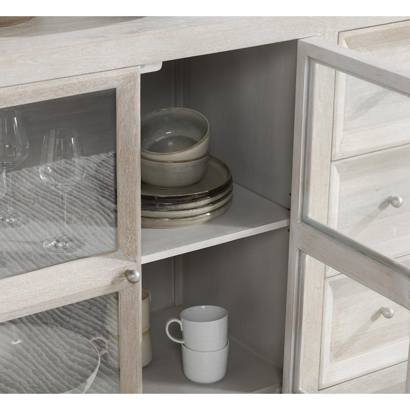 Classic Home Isha Mango Wood Cabinet