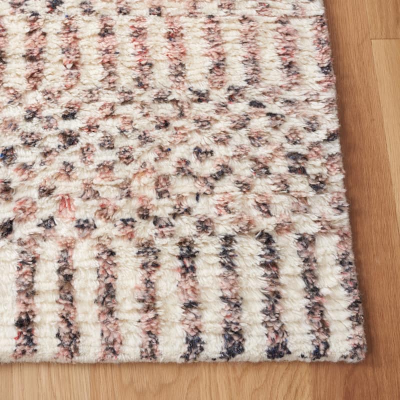 SAFAVIEH Hand-Knotted Casablanca Miens Boho Wool Rug