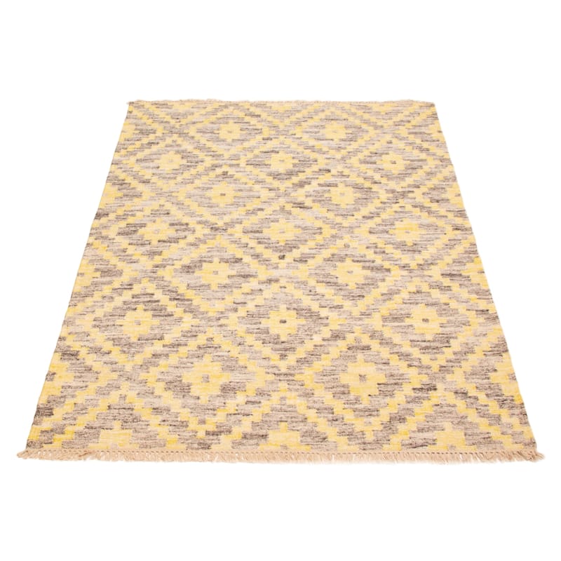 Ankara FW Gold Kilim 5'3" x 7'4" - 5'3 x 7'4