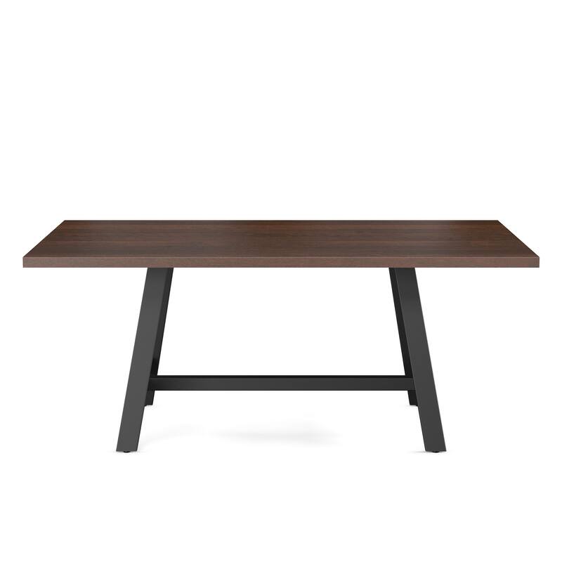 Amisco Otello 40" x 72" Solid Wood Dining Table