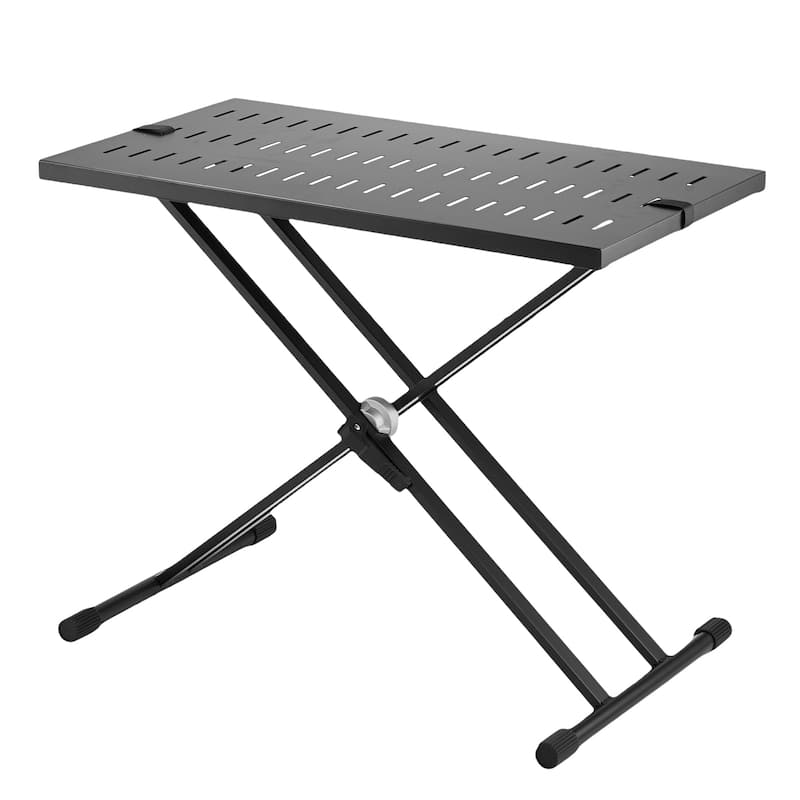 DJ Table Stand, Portable DJ Laptop and Controller Stand, Lightweight DJ Desk DJ Booth Adjustable Height DJ Stand - 32" x 20"