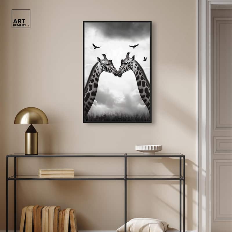 Giants in Love II Canvas by Art Remedy
