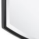 preview thumbnail 3 of 4, Uttermost Shield 38" x 24" Framed Contemporary Vanity Bathroom Mirror