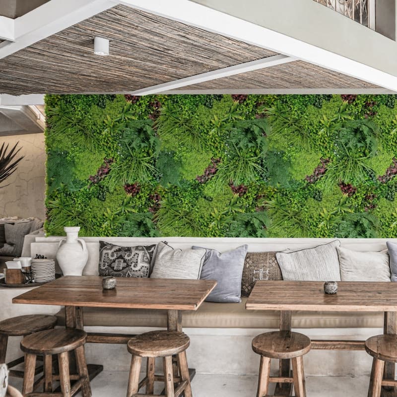Artificial Foliage Firenze Wall Panels Indoor/Outdoor - Green