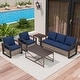 preview thumbnail 9 of 13, COZYWOR 5-Piece Outdoor Patio Conversation Set
