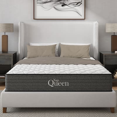 Victoria 10 Inch Queen Cooling Gel Hybrid Mattress, CertiPUR-US Certified