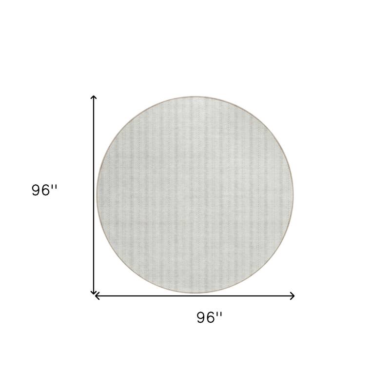 HomeRoots Striped Transitional Rectangle Outdoor Rug