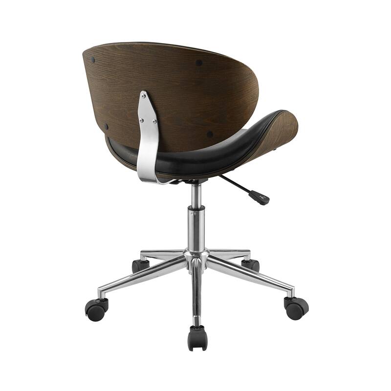 Corvus Madonna Mid-century Modern Adjustable Curved Office Chair