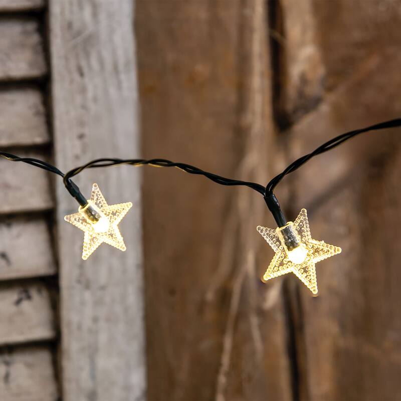 LED Star Lights 10 Ct 4.5 ft