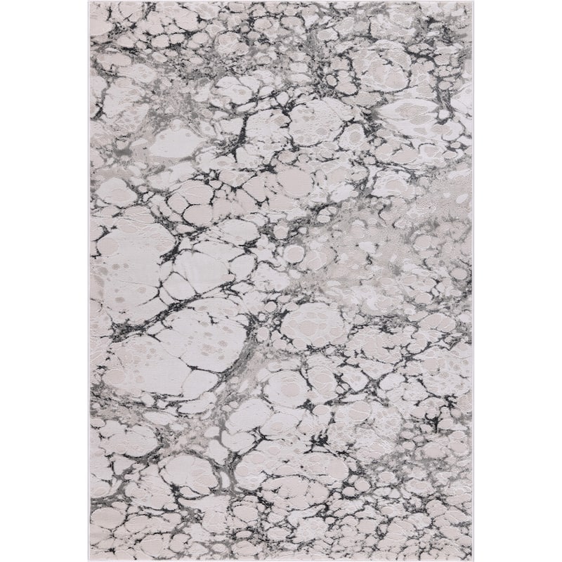 Ilios Collection Textured Abstract Rug