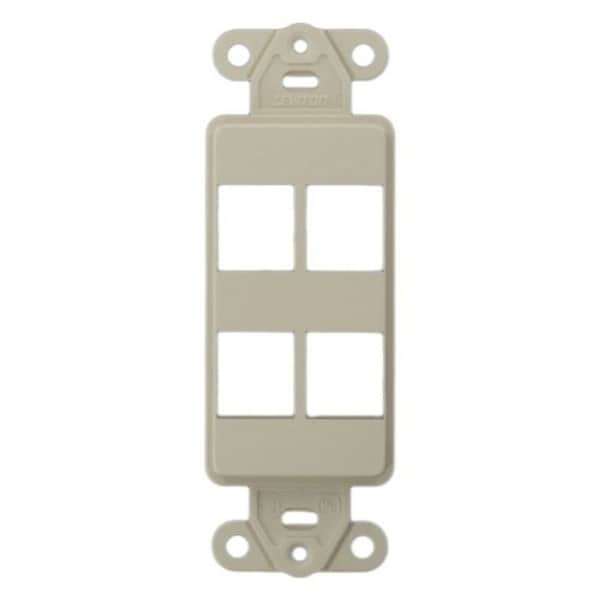 4 Hole Blank Decora Plate Light Almond. Opens flyout.