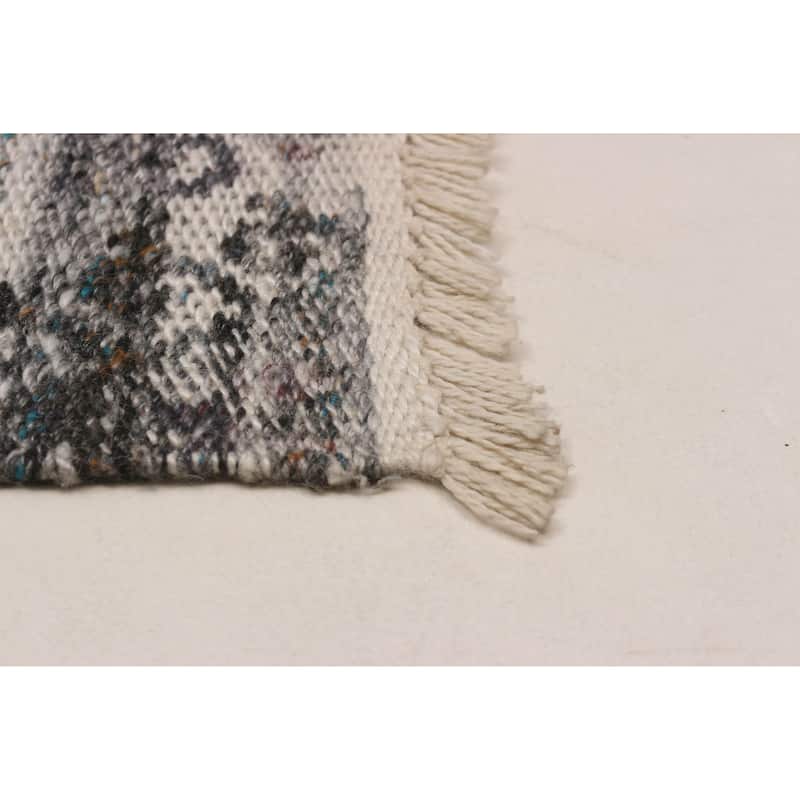 Ankara FW Grey Kilim 5'0" x 8'2" - 5'0 x 8'2