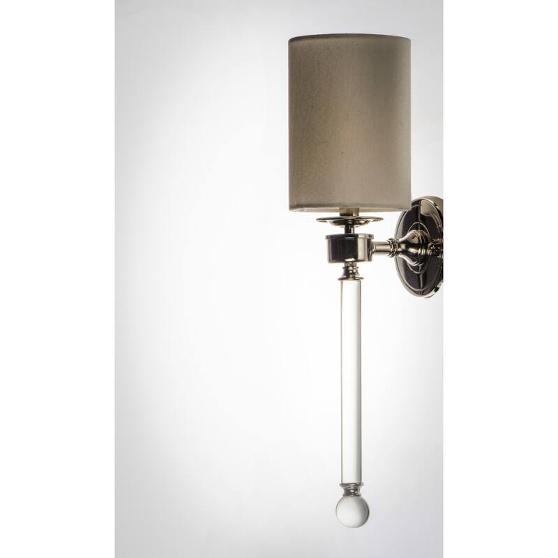 Maxim Lucent 21" Wall Sconce with Fabric Shade