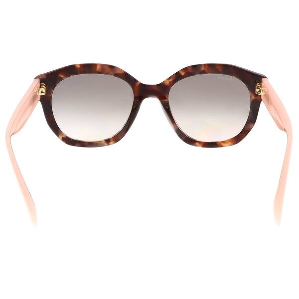 Shop Prada Pr12ss Ue04k0 Pink Cat Eye Sunglasses 53 20 140