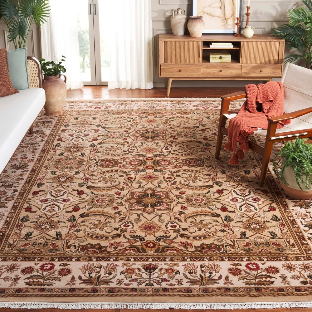 SAFAVIEH Handmade Versailles Tracee Traditional Silk Rug