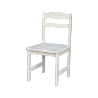 Unfinished Parawood Juvenile Chair (Set of 2)