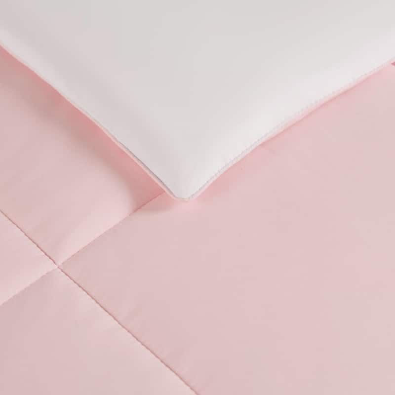 Juicy Couture Box Stitch Reversible Comforter Sets