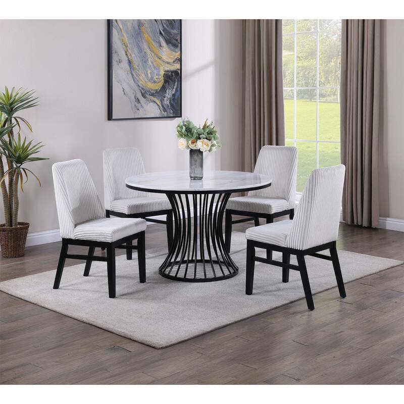 2pc Contemporary Upholstered Side Chair,only chairs
