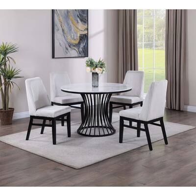 2pc Contemporary Upholstered Side Chair,only chairs