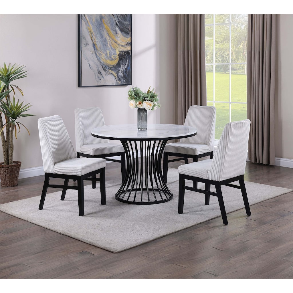 2pc Contemporary Upholstered Side Chair,only chairs