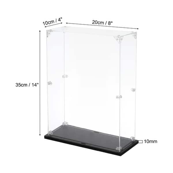 dimension image slide 6 of 65, Acrylic Display Case, for Displaying Collectibles, Dolls, Model Car