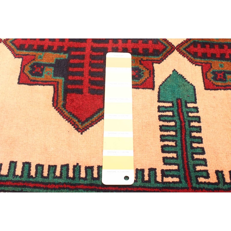 ECARPETGALLERY Hand-knotted Teimani Beige Wool Rug - 2'11 x 4'10