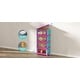 preview thumbnail 5 of 12, 20"Side Wide Folding Storage Cabinet,5 Tiers,Collapsible Storage Bins with Magnetic Door, Plastic Storage Cabinet with Wheels
