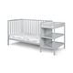 preview thumbnail 6 of 13, Modern 3-in-1 Solid Wood Convertible Crib and Changer Combo