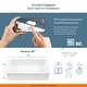 preview thumbnail 15 of 14, Austen Crisp White Fireclay 36" Single Bowl Farmhouse Apron Front Undermount Kitchen Sink and Drain