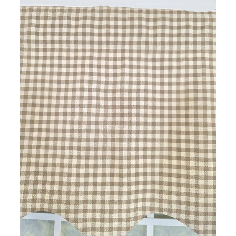 RLF Home Gingham Regal Valance