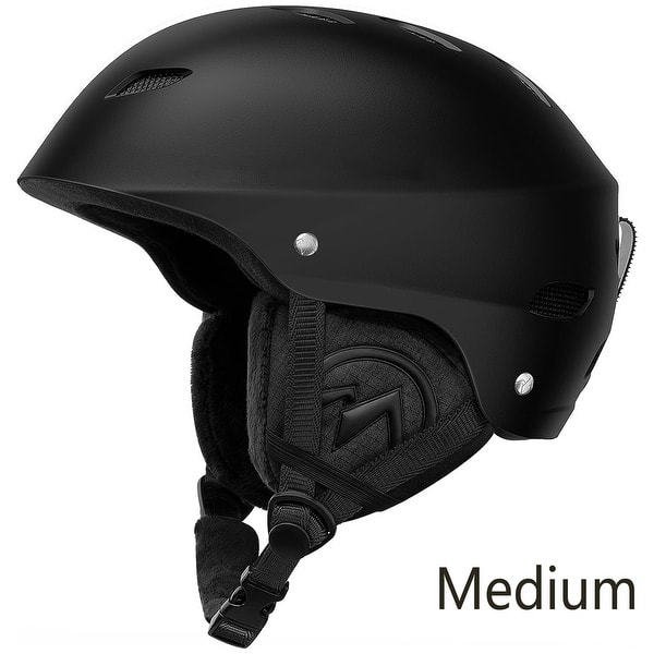 cheap snowboard helmet Daytona Steeze covered vents increase airflow without compromising warmth Anon Raider 3 Helmet Black