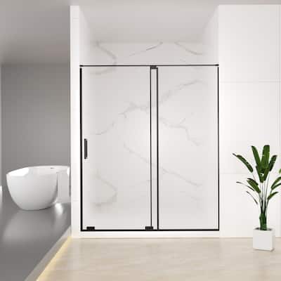 Topcraft 56-60" W x 72" H Semi-Frameless Sliding Shower Door - 60*72