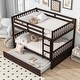 preview thumbnail 3 of 69, Full Over Full Bunk Bed with Twin Trundle